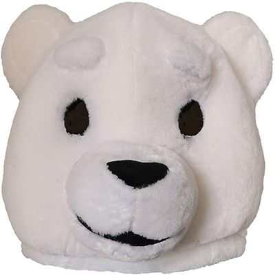 UBCM Plush Animal Easter Bunny Head Mask Bunny Mascot Head (Housebreaker-easter bunny C)