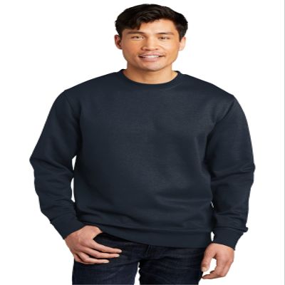 District V.I.T. Fleece Crew DT6104-New Navy-X-Small