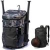 TUGUAN Baseball Backpack for Adults Sports Exercise Training Softball Bat Soccer Coach Basketball Multifunctional Equipment Backpack Bags Shoe Compartment with Hook for Helmet view 1