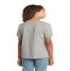 District Youth Re-Tee - 100% Recycled Short Sleeve T-Shirt for Boys & Girls, Regular Fit Casual Top, Soft & Stylish, Light Heather Grey, XL view 2