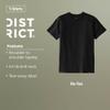 District Youth Re-Tee - 100% Recycled Short Sleeve T-Shirt for Boys & Girls, Regular Fit Casual Top, Soft & Stylish, Light Heather Grey, XL view 4