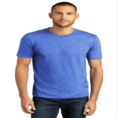 District Perfect Tri DTG Tee DM130DTG-Royal Frost-X-Small