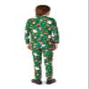 Suitmeister Boys Christmas Suit - Santa - Elves - Presents Fun Ugly X-Mas Icons Clothing - Green - Includes Blazer, Pants - Tie view 3