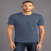 District Men's Perfect Tri DTG T-Shirt, Navy Frost, 4X-Large view 2