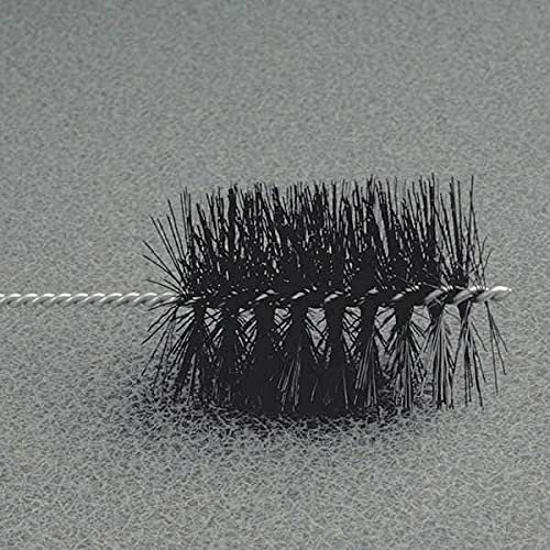 Bailer Brush, 36 in Overall Length, Nylon, Black