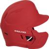Rawlings | MACH ADJUST Batting Helmet with Extension Flap | Left Hand Batter | Junior (6 3/8" - 7 1/8") | Matte Scarlet view 4