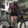 CYTSH Triathlon Suit Women's Cycling Clothing Skinsuit Jumpsuit Kits Summer Bike Jersey (Color : Skinsuit 9, Size : 4XL) view 1