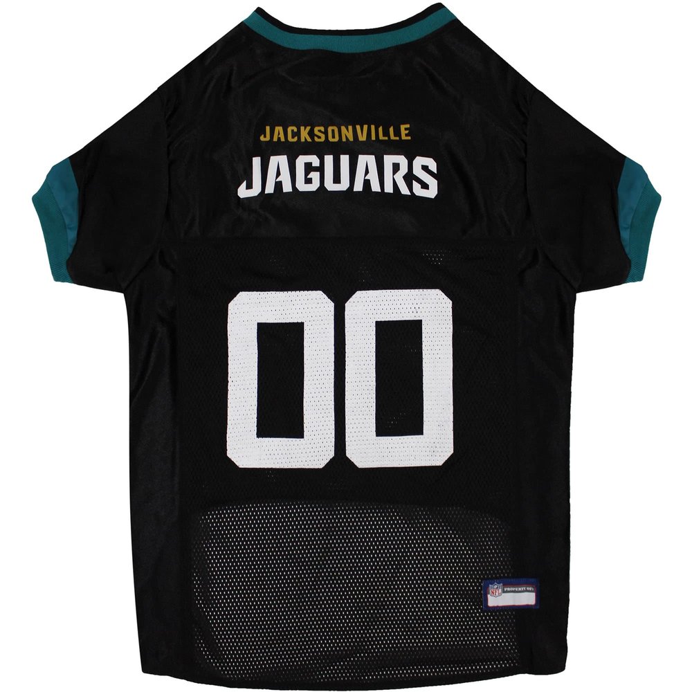 Pets First NFL Jacksonville Jaguars Dog Jersey, Size Large, Football Shirt Costume for Pet, Dog Sports T-Shirt, NFL Team Clothing for Cats, Licensed Pet Apparel Available in 7 Sizes and 32 Teams