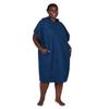 Dock & Bay Adult Beach Poncho - Hooded Towel with Deep Pockets - for Beach & Pool - Super Absorbent, Quick Dry - Yosemite Navy, Medium (90x70cm, 35x28) view 1