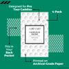 CADDENT GOLF Yardage Book - Golf Journal & Log Book with Golf Club Yardage Chart - Golf Notebook Back Pocket - Golf Log Book Pocket Size - The Essential Tool for Serious Golfers (4 Pack) view 3