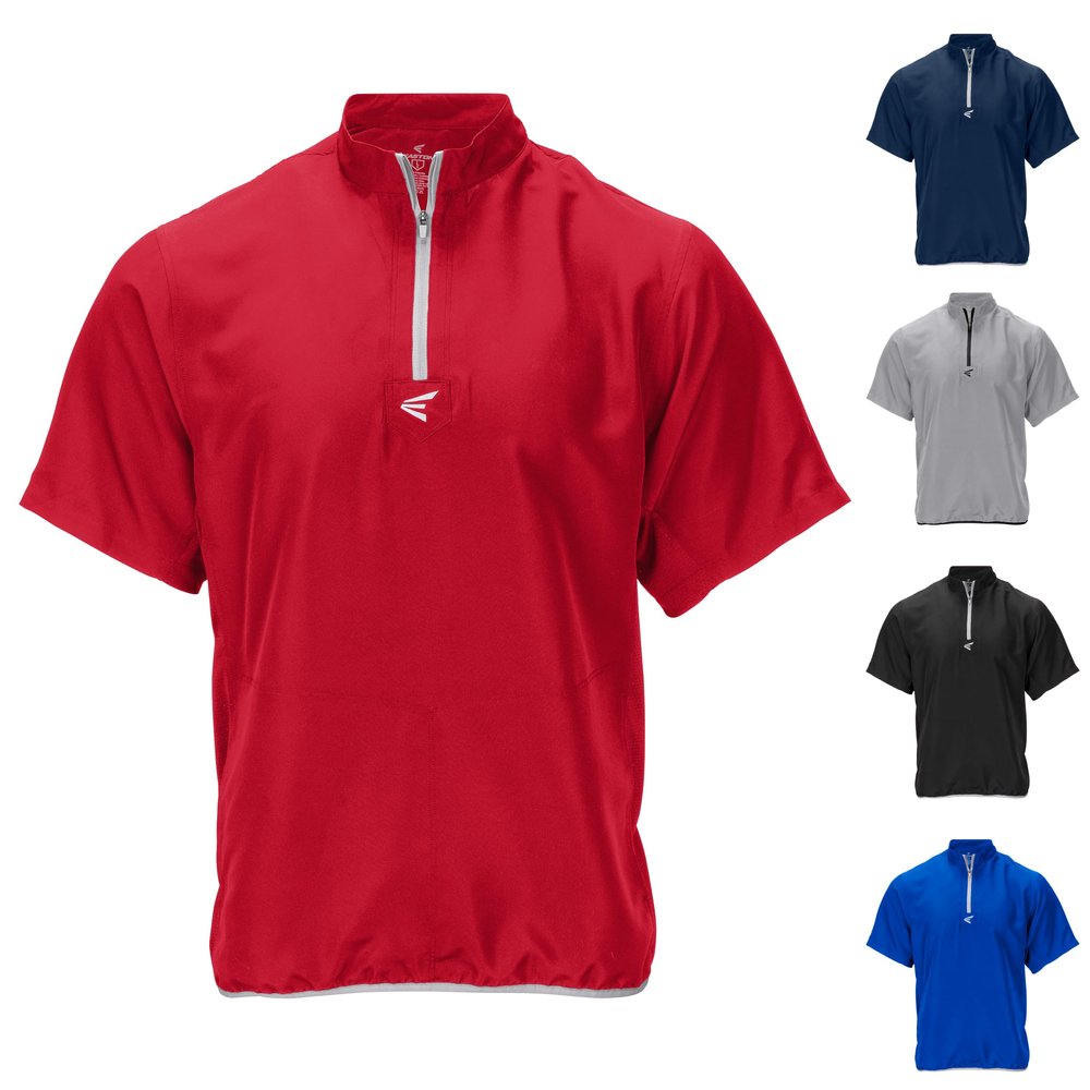 Easton | ALPHA Short Sleeve Cage Jacket | Youth Small | Red