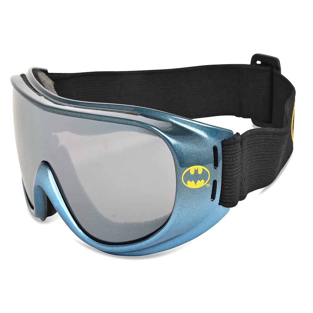 BATMAN Ski Goggles for Boys Winter Snow Sport Snowboard Goggle for Little Kids (Blue)