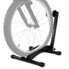 Lumintrail Indoor Compact Bike Stand for Garage on Floor - Bike Rack Perfect for Cruiser, Road and Kids Bike - Bicycle Stand Fits Front or Rear Wheels view 1