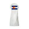 Colorado State Flag Sunfish Leather Golf Club Headcover Set Driver, Fairway, Hybrid view 3
