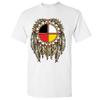 The Medicine Wheel Dreamcatcher T-Shirt Native American Symbol Men's Tee White Small view 4