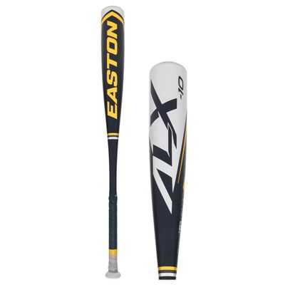 Easton Alpha ALX 2022 2 3/4 Barrel USSSA -10 1 Piece Aluminum Baseball Bat, 30/20