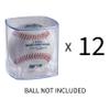 Rawlings | Ball of Fame Baseball Display Cube | UV Protection Helps Preserve Autographs | 12 Count view 2