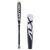 Easton Alpha ALX 2022 BBCOR 1 Piece Aluminum Baseball Bat -3, 32", Black/Gray view 1