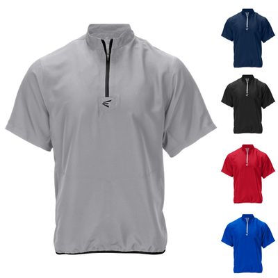 Easton | ALPHA Short Sleeve Cage Jacket | Youth Large | Grey