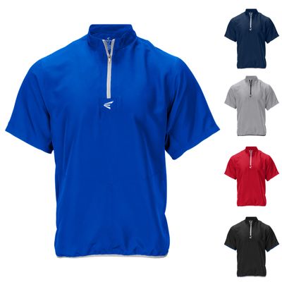 Easton | ALPHA Short Sleeve Cage Jacket | Youth X-Large | Royal