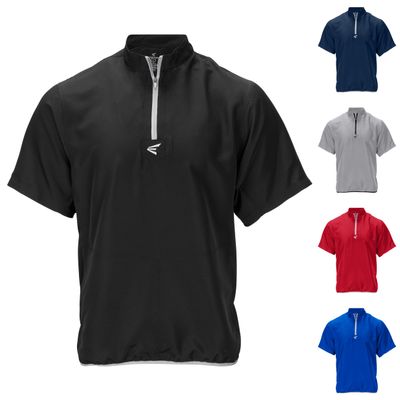 Easton | ALPHA Short Sleeve Cage Jacket | Youth Medium | Black
