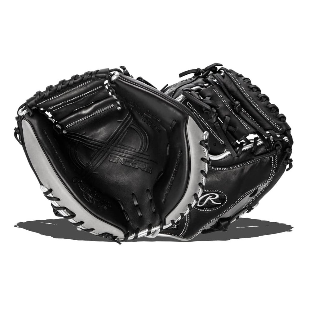 Rawlings | ENCORE Baseball Catcher's Mitt | Right Hand Trhoiw | 32" - One-Piece Closed Web