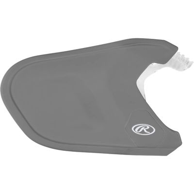 Rawlings | MACH Adjust Extension Piece | Adjustable Face Guard | Matte Silver | Left-Handed Batter