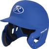 Rawlings | MACH ADJUST Batting Helmet with Extension Flap | Left Hand Batter | Junior (6 3/8" - 7 1/8") | Matte Royal view 1