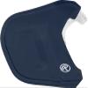 Rawlings | MACH Adjust Extension Piece | Adjustable Face Guard | Matte Navy | Right-Handed Batter view 1
