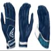 Easton | WALK-OFF NX Batting Gloves | Baseball/Softball | Youth Large | White/White view 2
