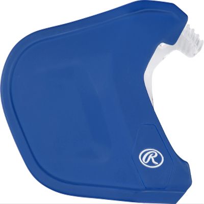 Rawlings | MACH Adjust Extension Piece | Adjustable Face Guard | Matte Royal | Right-Handed Batter