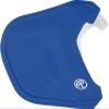 Rawlings | MACH Adjust Extension Piece | Adjustable Face Guard | Matte Royal | Right-Handed Batter view 1