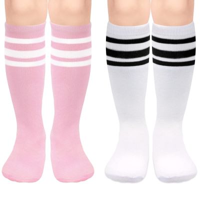 Girls' Knee High Soccer Socks - Toddler to Youth, Baby to Kids