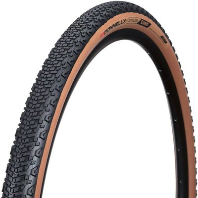 Donnelly Sports EMP Tire - 700 x 38 Tubeless Folding Black/Tan 120tpi