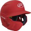 Rawlings | MACH ADJUST Batting Helmet with Extension Flap | Left Hand Batter | Senior (6 7/8" - 7 5/8") | Matte Scarlet view 3