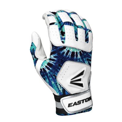 Easton | WALK-OFF NX Batting Gloves | Baseball/Softball | Adult X-Large | Tie Dye
