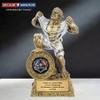 Decade Awards Personalized Large Monster Cornhole Trophy - Engraved Bean Bag Toss Award - Beast Mode Cornhole Prize - Customize Now (CRNL-9.5 Inch) view 2