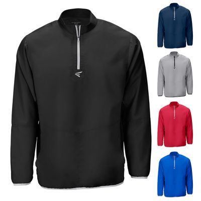 Easton | ALPHA Long Sleeve Cage Jacket | Adult Medium | Black