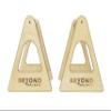 Beyond Balance Wood Parallettes Push-up Bar Dip Station | Handstands Planche Push-ups L-sits Dips Acrobatics (Large) view 4
