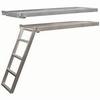 5 Step Tritoon Under Deck Pontoon Boat Ladder IHY-5 view 1