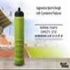 DISCOUNT PROMOS 10 Plastic Water Bottles Set, 23 oz. - Screw-On Lid, Grip Design - Lime Green view 4
