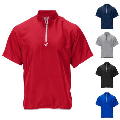 Easton | ALPHA Short Sleeve Cage Jacket | Youth Large | Red