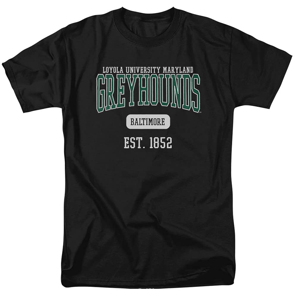 Loyola University Maryland Official Est. Date Unisex Adult T-Shirt, Est. Date, 4X-Large