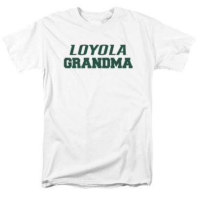 Loyola University Maryland Official Grandma Unisex Adult T-Shirt, White, 4X-Large