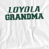 Loyola University Maryland Official Grandma Unisex Adult T-Shirt, White, 4X-Large view 2