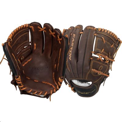 Easton | FLAGSHIP Baseball Glove | Right Hand Throw | 12" - 2-Piece Solid Web | Brown