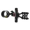 Axcel LANDSLYDE Slider Sight - Non-Dampened - with AV-41 Scope - Single Pin - .019 Green Fiber - Black Sight view 1