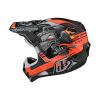 Troy Lee Designs SE4 Polyacrylite Adult Motocross Off-Road Dirt Bike Helmet with MIPS, Carb, Black, Medium view 2
