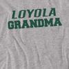 Loyola University Maryland Official Grandma Unisex Adult T-Shirt, Athletic Heather, 5X-Large view 2