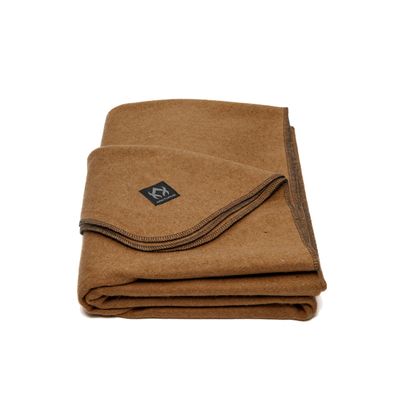 Arcturus Military Wool Blanket - Warm, Thick, Washable - Great for Outdoors, Camping, Stadium Blanket, Picnics, Travel - Car & Bushcraft Survival Kits, Large 64" x 88" 4.5 lb
